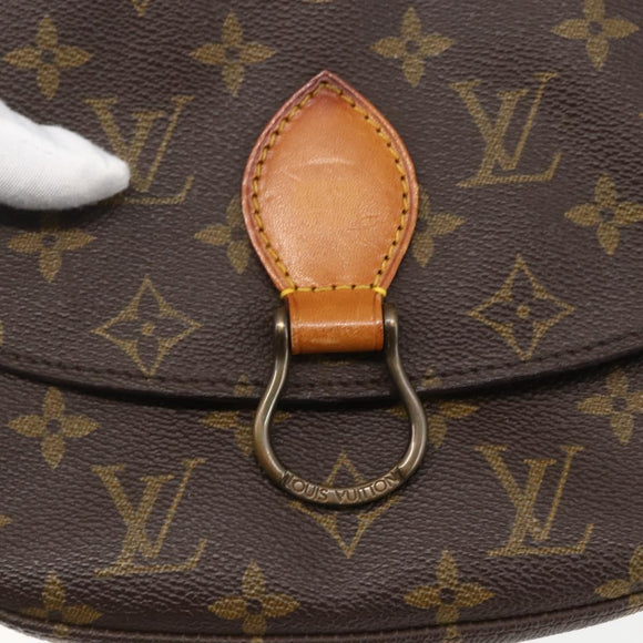 LOUIS VUITTON Monogram Saint Cloud MM Shoulder Bag M51243 LV Auth 157657