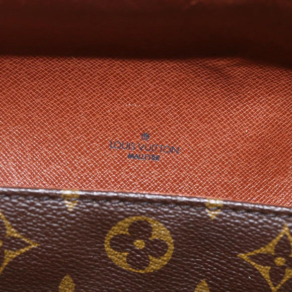 LOUIS VUITTON Monogram Saint Cloud MM Shoulder Bag M51243 LV Auth 157657