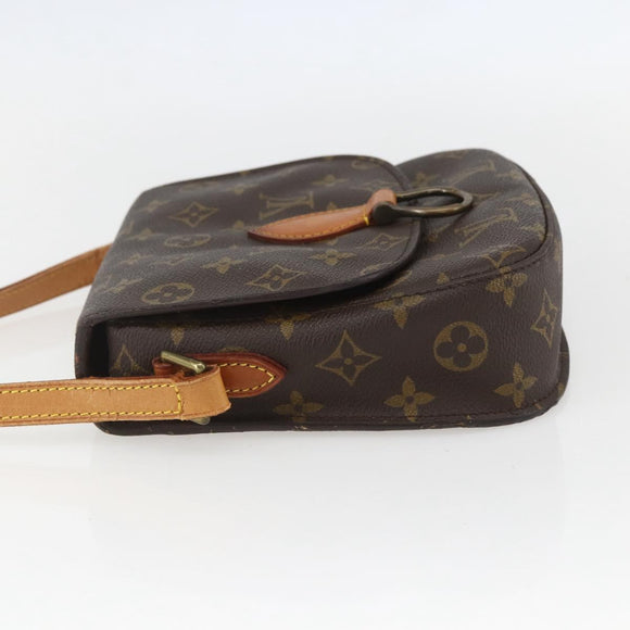 LOUIS VUITTON Monogram Saint Cloud MM Shoulder Bag M51243 LV Auth 157657