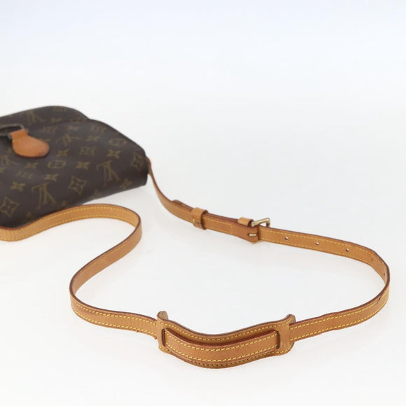 LOUIS VUITTON Monogram Saint Cloud MM Shoulder Bag M51243 LV Auth 157657