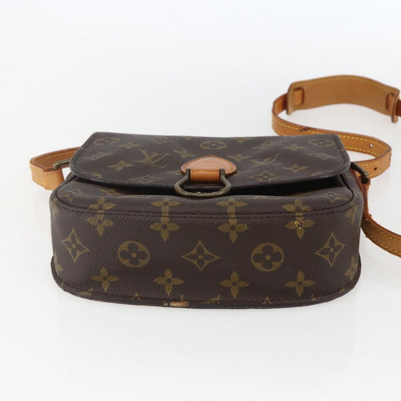 LOUIS VUITTON Monogram Saint Cloud MM Shoulder Bag M51243 LV Auth 157657