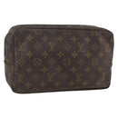 LOUIS VUITTON Monogram Trousse Toilette 28 Clutch Bag M47522 LV Auth 157658-1