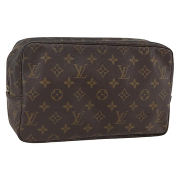 LOUIS VUITTON Monogram Trousse Toilette 28 Clutch Bag M47522 LV Auth 157658