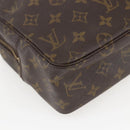 LOUIS VUITTON Monogram Trousse Toilette 28 Clutch Bag M47522 LV Auth 157658-11