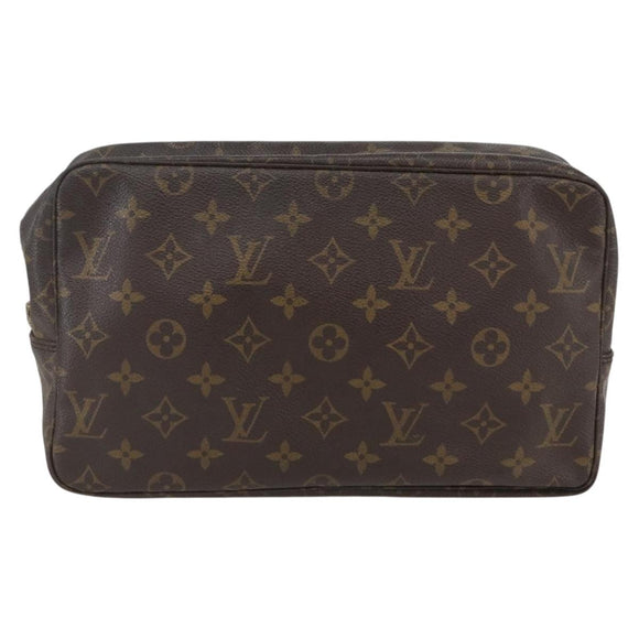 LOUIS VUITTON Monogram Trousse Toilette 28 Clutch Bag M47522 LV Auth 157658