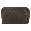 LOUIS VUITTON Monogram Trousse Toilette 28 Clutch Bag M47522 LV Auth 157658-3