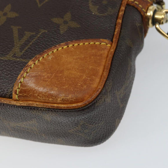 LOUIS VUITTON Monogram Marly Dragonne GM Clutch Bag M51825 LV Auth 157659