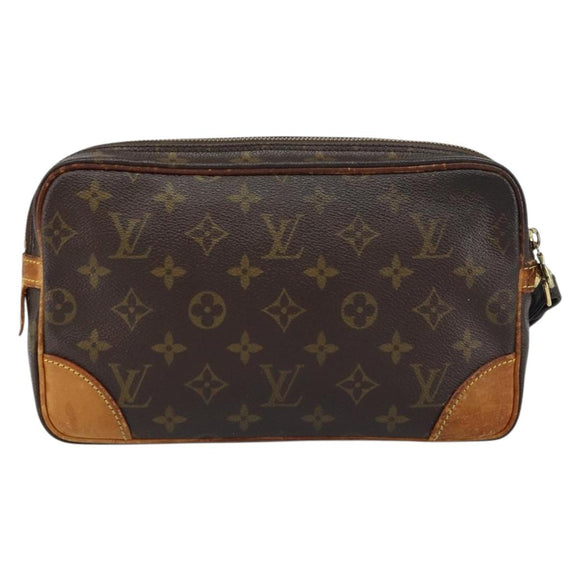 LOUIS VUITTON Monogram Marly Dragonne GM Clutch Bag M51825 LV Auth 157659