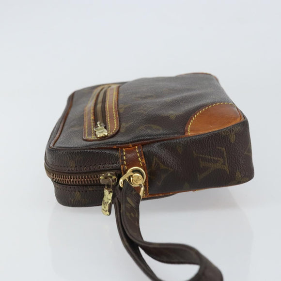 LOUIS VUITTON Monogram Marly Dragonne GM Clutch Bag M51825 LV Auth 157659