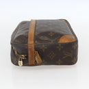 LOUIS VUITTON Monogram Compiegne 28 Clutch Bag M51845 LV Auth 157660-4