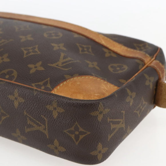 LOUIS VUITTON Monogram Compiegne 28 Clutch Bag M51845 LV Auth 157660
