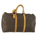 LOUIS VUITTON Monogram Keepall 50 Boston Tasche M41426 LV Auth 157661-1