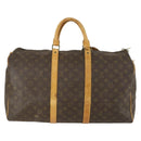 LOUIS VUITTON Monogram Keepall 50 Boston Tasche M41426 LV Auth 157661-2
