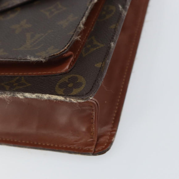LOUIS VUITTON Monogram Monceau 28 Hand Bag M51185 LV Auth 157663