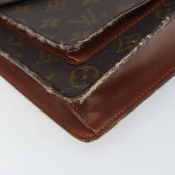 LOUIS VUITTON Monogram Monceau 28 Hand Bag M51185 LV Auth 157663