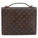 LOUIS VUITTON Monogram Monceau 28 Hand Bag M51185 LV Auth 157663-2