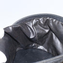 FENDI Zucca Canvas Vanity Bag Black Brown Auth 157664-19