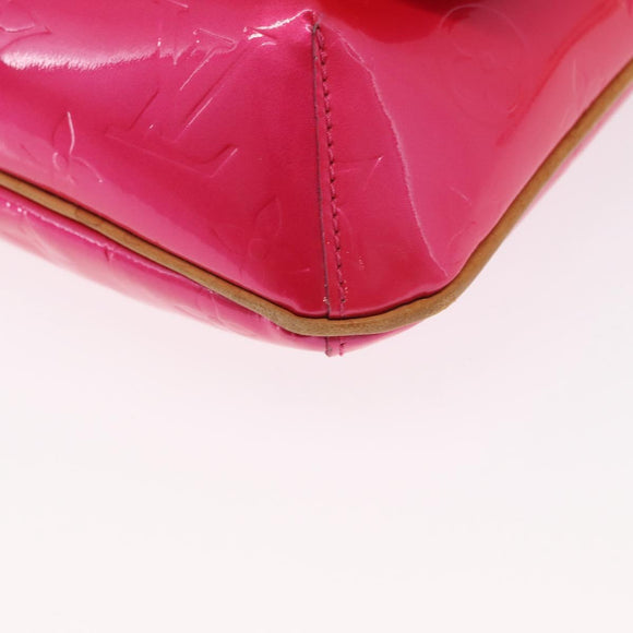 LOUIS VUITTON Vernis Thompson Street Bag Fuchsia Pink M91215 LV Auth 157675SAV