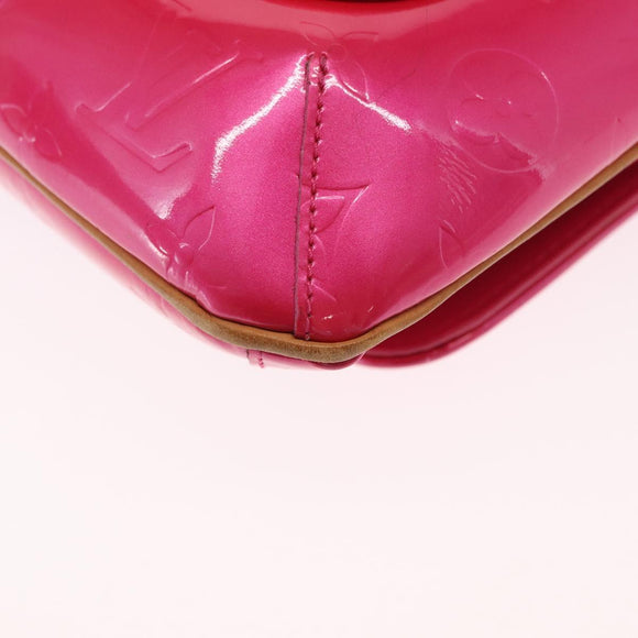 LOUIS VUITTON Vernis Thompson Street Bag Fuchsia Pink M91215 LV Auth 157675SAV