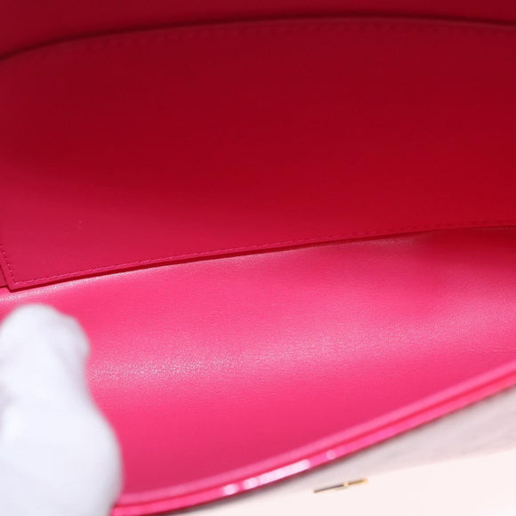 LOUIS VUITTON Vernis Thompson Street Bag Fuchsia Pink M91215 LV Auth 157675SAV