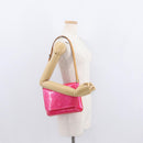 LOUIS VUITTON Vernis Thompson Street Bag Fuchsia Pink M91215 LV Auth 157675SAV-22