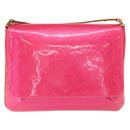 LOUIS VUITTON Vernis Thompson Street Bag Fuchsia Pink M91215 LV Auth 157675SAV-13