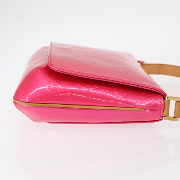 LOUIS VUITTON Vernis Thompson Street Bag Fuchsia Pink M91215 LV Auth 157675SAV