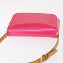LOUIS VUITTON Vernis Thompson Street Bag Fuchsia Pink M91215 LV Auth 157675SAV-6