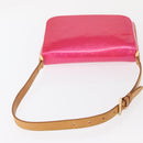 LOUIS VUITTON Vernis Thompson Street Bag Fuchsia Pink M91215 LV Auth 157675SAV-7