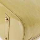 LOUIS VUITTON Monogram Vernis Alma PM Hand Bag Broncorail M91445 LV Auth 157676-15