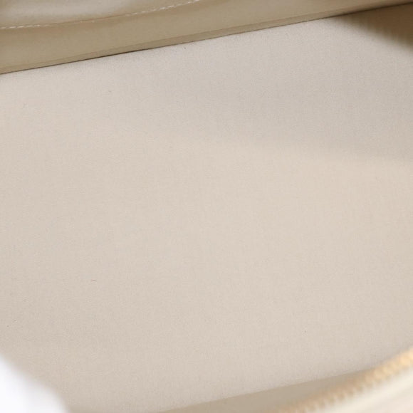 LOUIS VUITTON Monogram Vernis Alma PM Hand Bag Broncorail M91445 LV Auth 157676