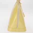 LOUIS VUITTON Monogram Vernis Alma PM Hand Bag Broncorail M91445 LV Auth 157676-4