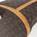 LOUIS VUITTON Monogram Bucket GM Shoulder Bag M42236 LV Auth 157677-15