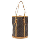 LOUIS VUITTON Monogram Bucket GM Shoulder Bag M42236 LV Auth 157677-13