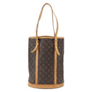 LOUIS VUITTON Monogram Bucket GM Shoulder Bag M42236 LV Auth 157677-2