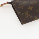 LOUIS VUITTON Monogram Bucket GM Accessory Pouch LV Auth 157678-16