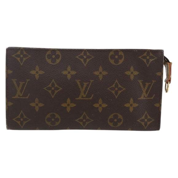 LOUIS VUITTON Monogram Bucket GM Accessory Pouch LV Auth 157678