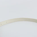 FENDI Zucchino Canvas Mamma Baguette Shoulder Bag Navy Silver Auth 157684-8