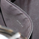 FENDI Zucca Canvas Mamma Baguette Tote Bag Brown Black Auth 157686-12