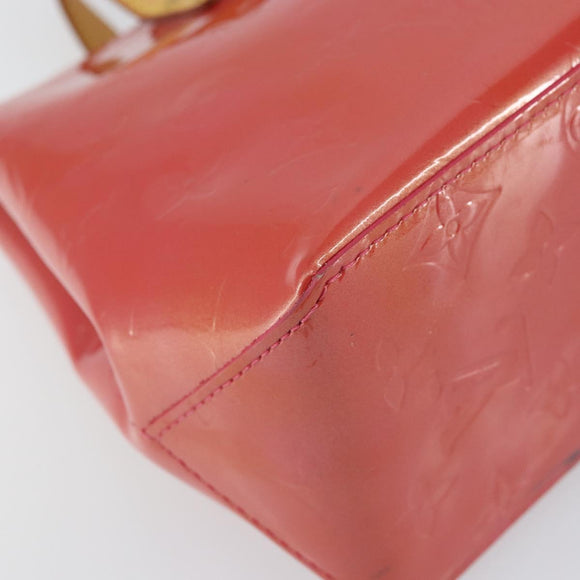 LOUIS VUITTON Monogram Vernis Reade PM Handtasche Fran Boise M9132F LV Auth 157687