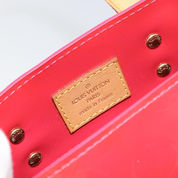 LOUIS VUITTON Monogram Vernis Reade PM Handtasche Fran Boise M9132F LV Auth 157687