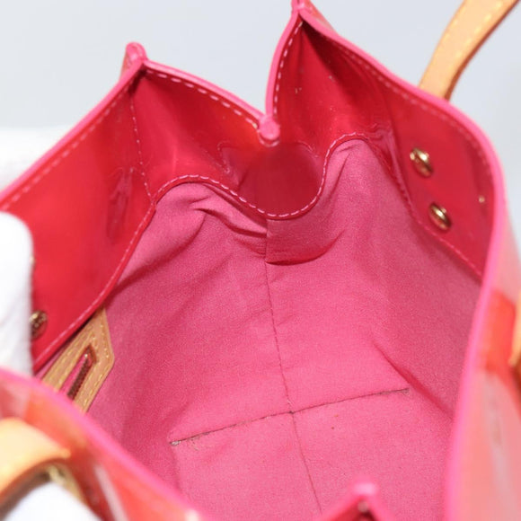 LOUIS VUITTON Monogram Vernis Reade PM Hand Bag Fran Boise M9132F LV Auth 157687