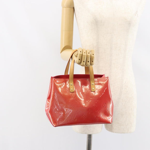LOUIS VUITTON Monogram Vernis Reade PM Handtasche Fran Boise M9132F LV Auth 157687