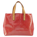LOUIS VUITTON Monogram Vernis Reade PM Hand Bag Fran Boise M9132F LV Auth 157687-2