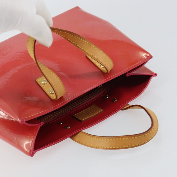 LOUIS VUITTON Monogram Vernis Reade PM Hand Bag Fran Boise M9132F LV Auth 157687