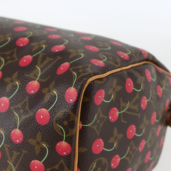 LOUIS VUITTON Monogram Cherry Speedy 25 Hand Bag M95009 LV Auth 157689SAV