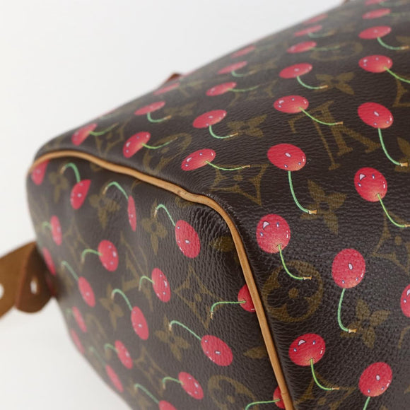 LOUIS VUITTON Monogram Cherry Speedy 25 Hand Bag M95009 LV Auth 157689SAV