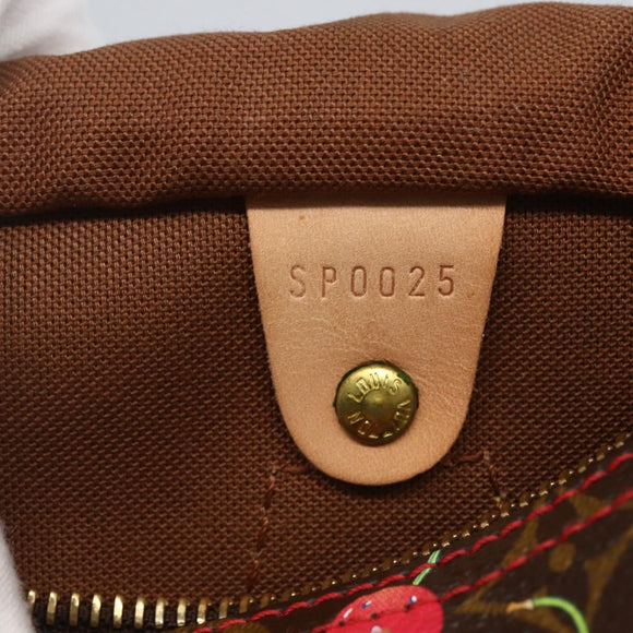 LOUIS VUITTON Monogram Cherry Speedy 25 Hand Bag M95009 LV Auth 157689SAV