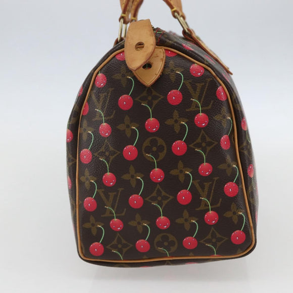 LOUIS VUITTON Monogram Cherry Speedy 25 Hand Bag M95009 LV Auth 157689SAV