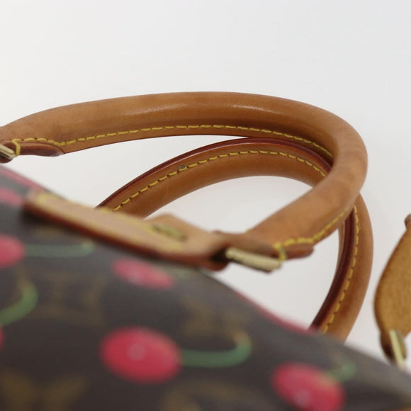 LOUIS VUITTON Monogram Cherry Speedy 25 Hand Bag M95009 LV Auth 157689SAV